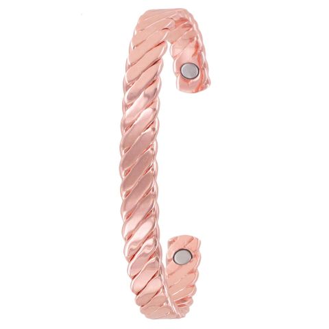 Twist Pattern Copper Braclet - B613