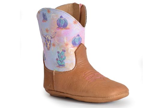 Girl's Infant Cowbaby Desert Boot - 16907244