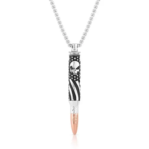 I'll Cover You Sniper Bullet Necklace - CKNC5104