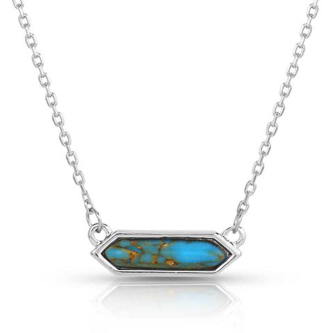 Finishing Touch Turquoise Necklace - NC5623
