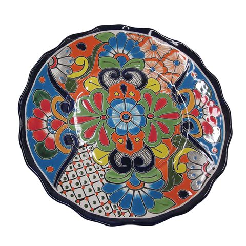 Talavera Olan Plate - JOJ23