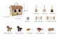 Wooden Horse Stable Play Set - HT3708