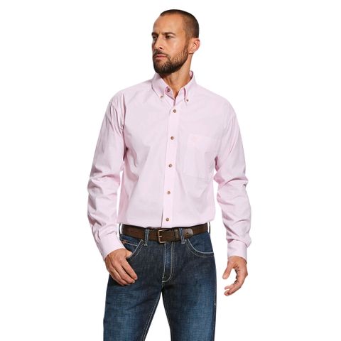 Men's Dayne Stripe L/S Western Shirt - 10023596