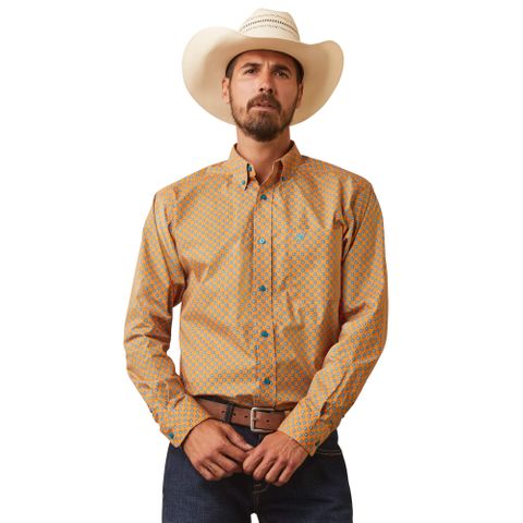 Men's Killian Fitted L/S Western Shirt - 10043871