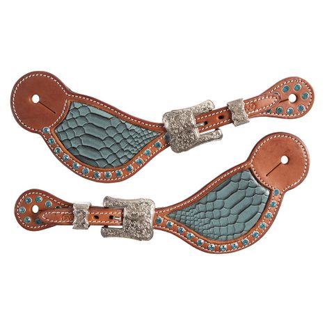 Crocodile Spur Straps - FOR23-1015