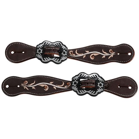 Rustic Beauty Spur Straps - FOR23-0078