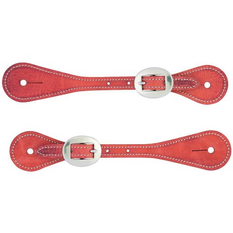 Russet Youth Spur Straps - WEA30-0323
