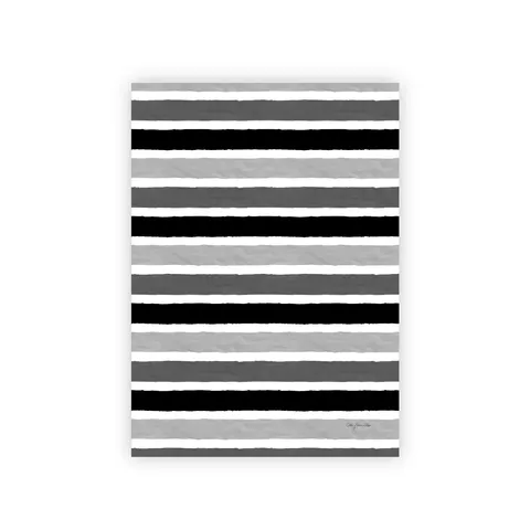 Pinted Stripes Linen Tea Towel - PAINTEDTEA