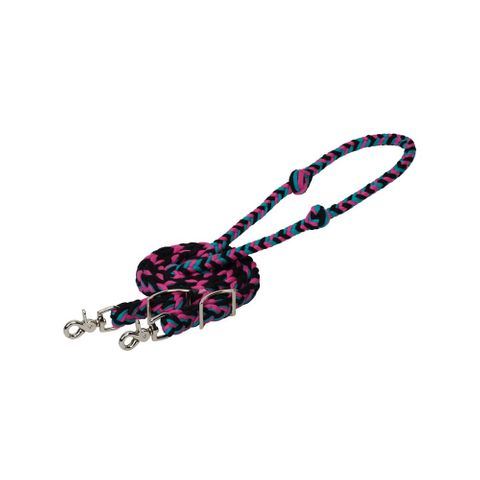 Ecoluxe Flat Barrel Racing Reins - WEA353TUBKRA