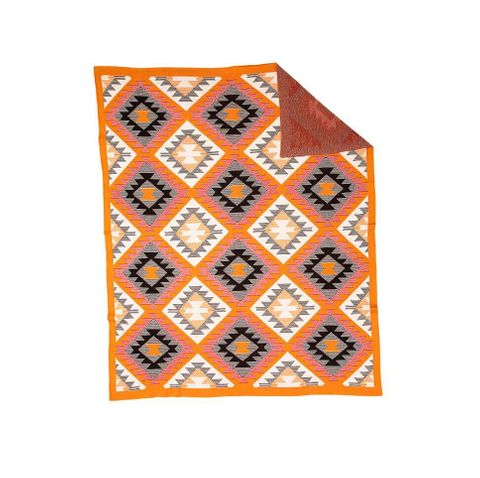 Effortless Spread Aztec Throw - S-6469