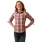 Girl's Saguaro L/S Western Shirt - 10044973