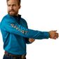 Men's Team Logo Twill Fitted L/S Shirt - 10045026