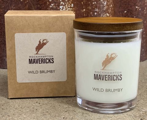 Wild Brumby Clear Candle - WILDBRUMBY