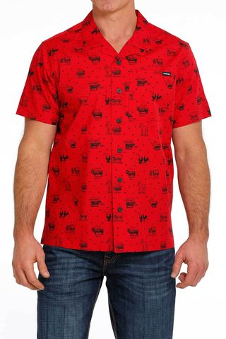 Men's Jingle Bull S/S Shirt - MTW1401017