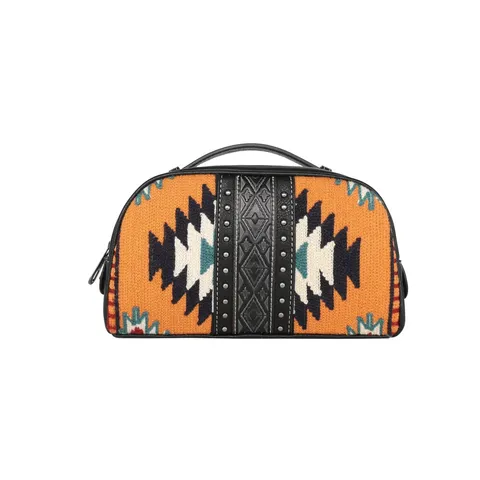 Aztec Tapestry Travel Pouch - MW1172-190BK