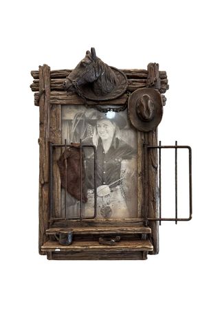 Gated Western Photo Frame - P3S1905GFT