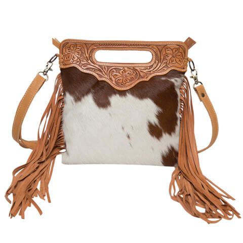 Buy Women s Cali Cowhide Fringe Sling Bag in Australia Rocky