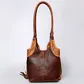 Women's Tooled Fringed Handbag - ADBGZ455