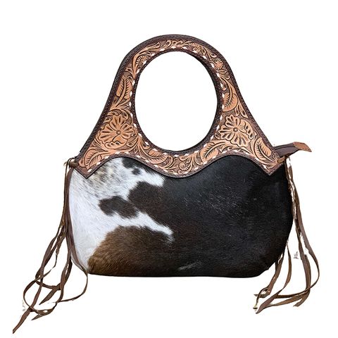 Women's Cowhide Western Handbag - ADBG1197