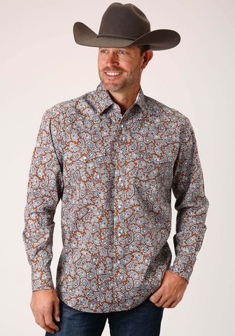 Men's Amarillo L/S Western Shirt - 01225020