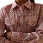 Girl's Paisley Snap L/S Western Shirt - 10043816