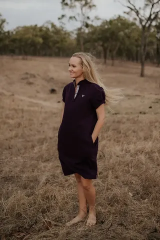 Women's Danielle Semi Fitted Polo Dress - DANIELLE