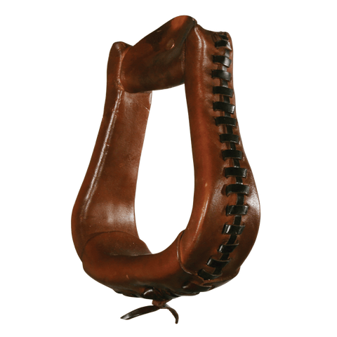Leather Laced Stirrups - 0899-3001