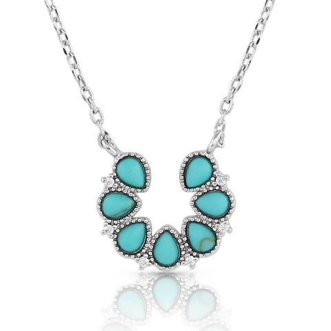 Lucky Seven Turquoise Necklace - NC5291