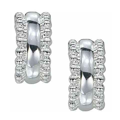 Silver Cuff Earrings - ER1077