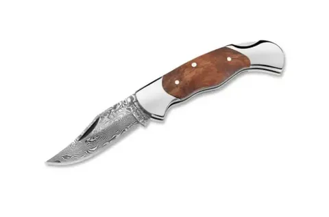 Magnum Damascus Pocket Knife - 01MB788DAM