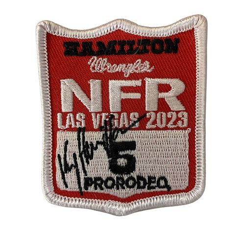 Ky Hamilton NFR Iron On Patch - KYHATPATCH