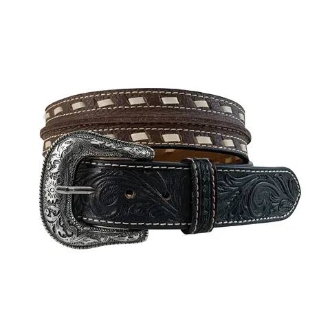 Men's Buff Milled Western Belt - 8661500