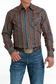 Men's Modern Fit L/S Western Shirt - MTW1301069
