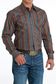 Men's Modern Fit L/S Western Shirt - MTW1301069