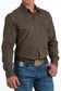 Men's Modern Fit L/S Western Shirt - MTW1303071