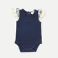 Baby Girl's Knit Romper Navy - LH24SACBG10