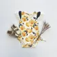 Baby Girl's Knit Romper Lemon Floral - LH24SACBG11