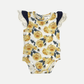 Baby Girl's Knit Romper Lemon Floral - LH24SACBG11