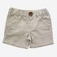 Baby Boy's Dress Shorts Beige Pinstripe - LH24SFSBB13