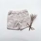 Baby Boy's Dress Shorts Beige Pinstripe - LH24SFSBB13