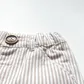 Baby Boy's Dress Shorts Beige Pinstripe - LH24SFSBB13