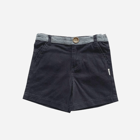 Boy's Oscar Shorts Navy - LH24SACB10