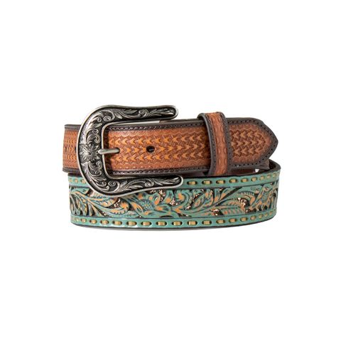 Women's Floral Filigree Western Belt - N320000633