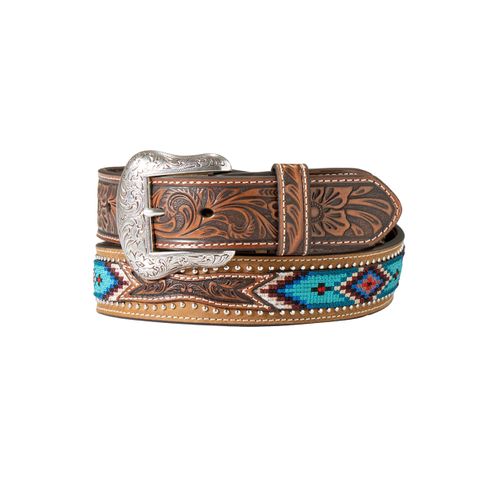 Men's Embroidered Western Belt - N210001002