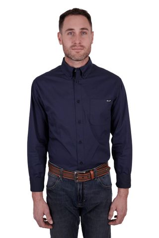 Men's Niko Logo L/S Western Shirt - X4W1115999