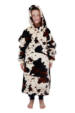 Children's Cow Snuggle Hoodie - PCP7920SNU