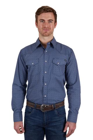 Men's Melville L/S Western Shirt - P4W1100822