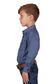 Boy's Melville L/S Western Shirt - P4W3100822