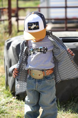Boy's Rodeo Theme Trucker Cap - MCC0606013