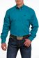 Men's Solid Button-Down Western Shirt - MTW1105497